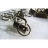 Accessories Silver Key Fob Dee 32m with split key ring