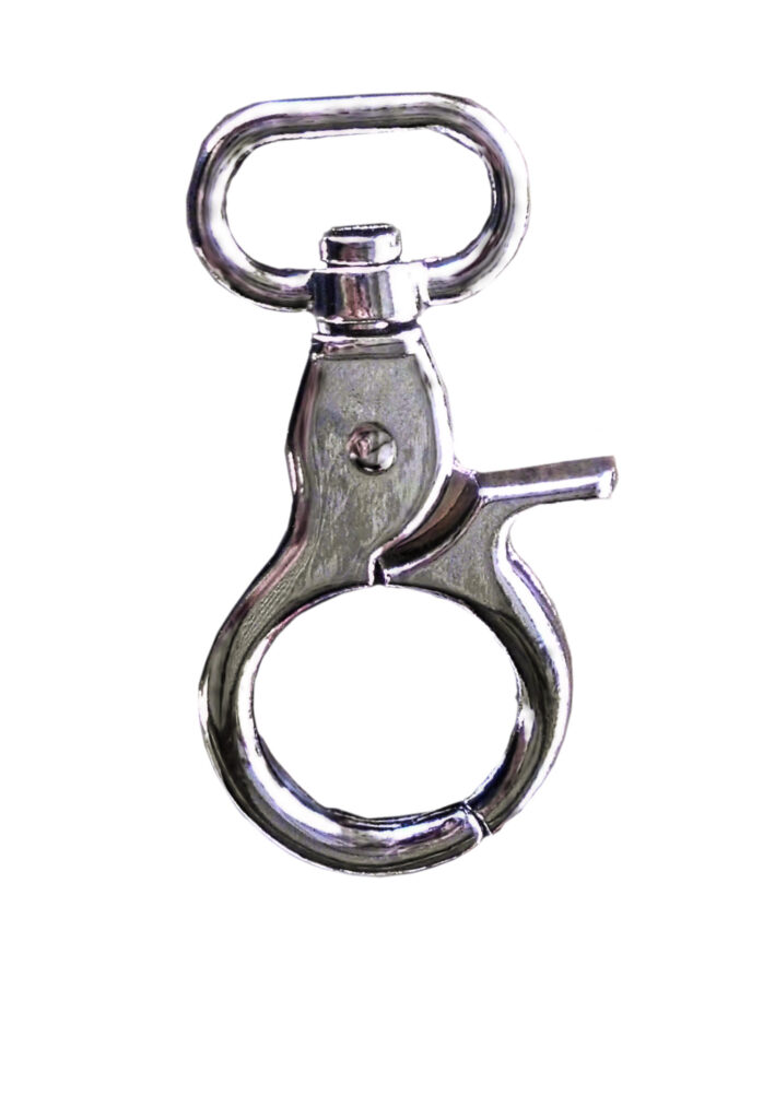 Trigger Snaps Silver 360 Swivel Hooks with Large Dees for straps and bags - Image 2