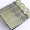 Stainless Steel Spring Money Clip for belts, pockets, bags Qty 4