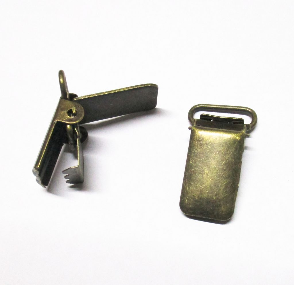 Rectangle Pacifier Suspender Clips for bib clips, toyholder, pacifiers, belts