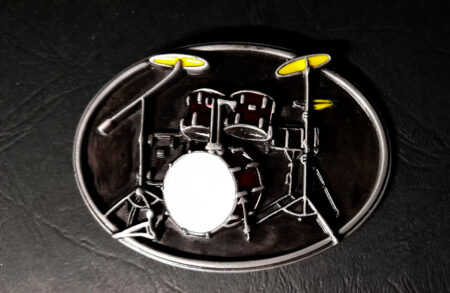 Oval Classic Music Band Buckle - Image 3