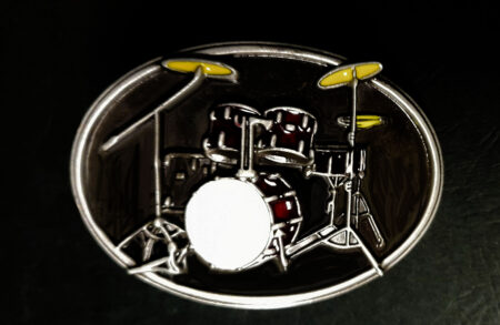 Oval Classic Music Band Buckle - Image 2
