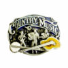 Oval Country Music Band Buckle