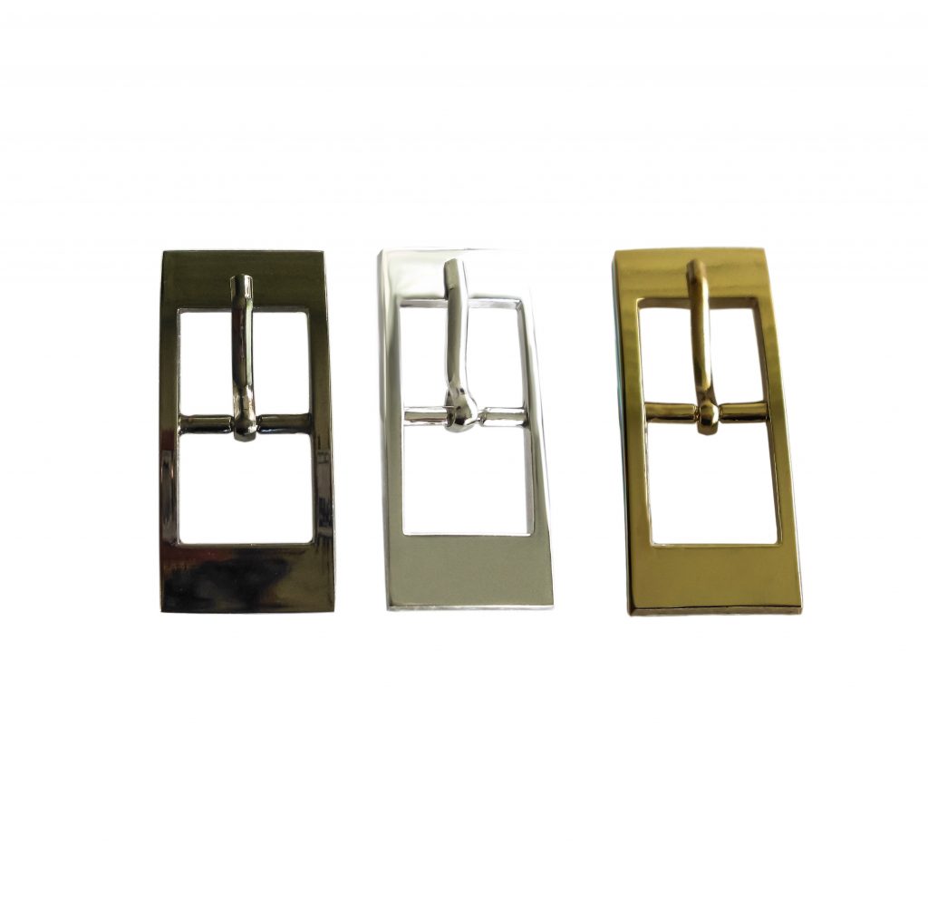 Small Highly Polished Fashion Buckle 54mm x 24mm fits 18mm straps