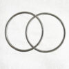 Metal O Rings Silver unwelded 70mm diameter Pkt 2 - Image 3