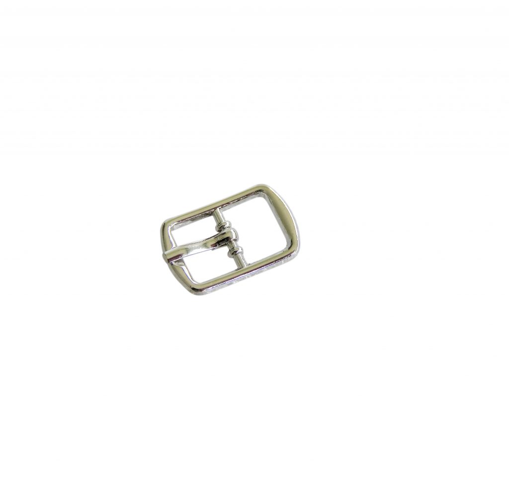 Plain Rectangle shaped Silver Buckles for 8mm wide straps