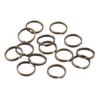 Small Split Rings 12mm diameter double loop 5 colours, Pkts 50, 100 - Image 7