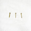 Small Brass Nails M1.5 x 10,12,15 or 20mm long for wood, leatherwork Pkt 100