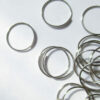 Split Rings 12mm diameter for luxury glass bead chandeliers, decorations