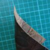 Brown Croc Print Leather Cut Piece Various Sizes 10cm to 30cm - Image 2