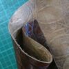 Brown Croc Print Leather Cut Piece Various Sizes 10cm to 30cm - Image 4