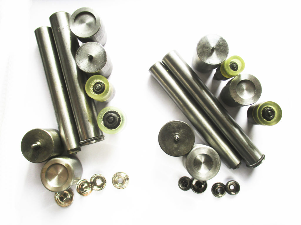 Handsetter or HPM Die Set for 12.5mm, 15mm Press Studs
