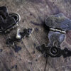 Archaize Style Catches for Jewelry and Gift Boxes Antique Brass Qty 2 - Image 3