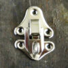 small Toggle Catch Silver 23x32mm for bags, small cases, boxes