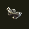 Solid Swing Catches Antique Brass 2 sizes, for boxes, bags and purses - Image 12