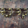 Solid Swing Catches Antique Brass 2 sizes, for boxes, bags and purses - Image 8