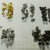 Eyelets-w-washer 4mm ID, 8mm flange, 4mm high for shoes, bags Qty 100 - Image 3