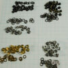 Eyelets-w-washer 4mm ID, 8mm flange, 4mm high for shoes, bags Qty 100 - Image 7