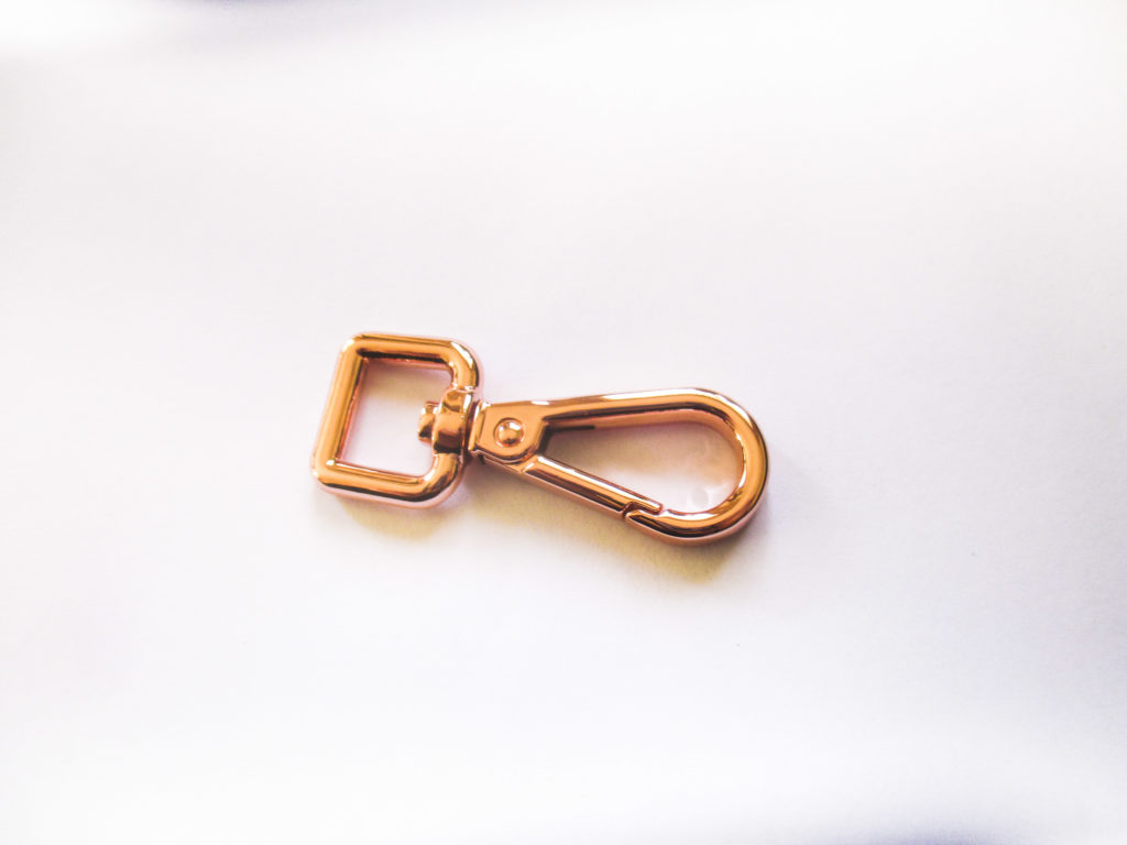 Trigger Snaps Rose Gold High quality 360 degree swivel 54x21mm fit 13mm straps