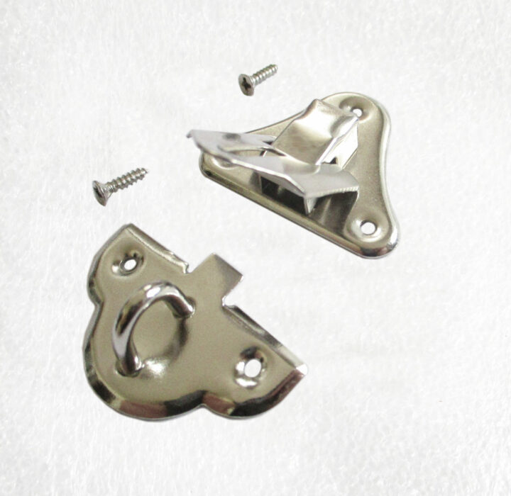 thumbnail image 2 of Heavy Duty Case Latch Plated Durable Chest Trunk Hasp For Travel Case 2 of 13