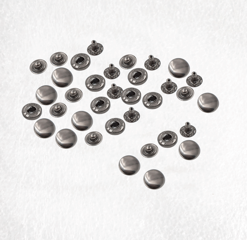 Snap fasteners 12mm 4 colours Packet 10, 25, 50 Jaszitup leather