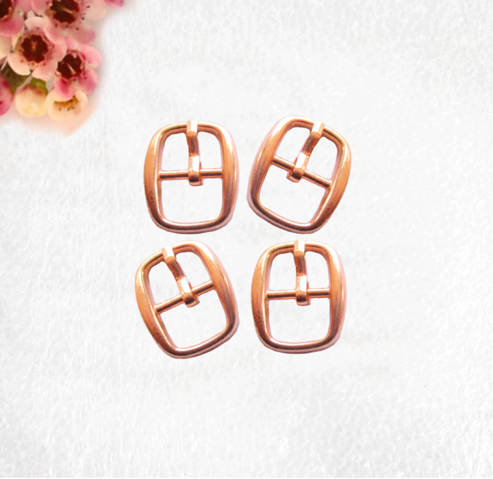 Small Rose Gold Buckles fit 10mm straps