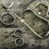 Kiss Lock Clasp Purse Frames - 3 sizes - Antique Brass - Image 3