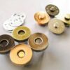 Catches Latches Round MagneticSnaps 18mm TopCapped BaseLegged 4 cols purses bags - Image 12