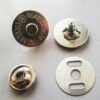 Catches Latches Round MagneticSnaps 18mm TopCapped BaseLegged 4 cols purses bags - Image 4