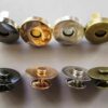 Catches Latches Round MagneticSnaps 18mm TopCapped BaseLegged 4 cols purses bags - Image 5