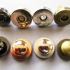 Catches Latches Round MagneticSnaps 18mm TopCapped BaseLegged 4 cols purses bags - Image 6