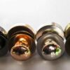 Catches Latches Round MagneticSnaps 18mm TopCapped BaseLegged 4 cols purses bags - Image 7