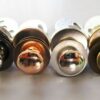 Catches Latches Round MagneticSnaps 18mm TopCapped BaseLegged 4 cols purses bags - Image 8