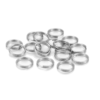 Small Stainless Steel Split Key Rings 12mm diameter, pkt 20 - Image 2