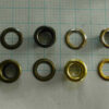 Eyelets-w-washer 10mm ID hole 17mm wide 5mm high for shoes, bags -4 cols Qty 50 - Image 7