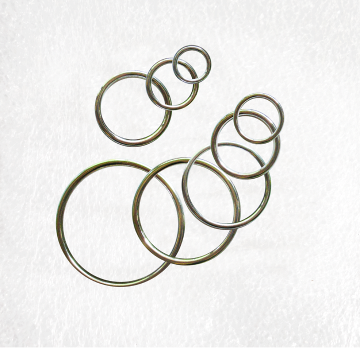 Solid Silver O Rings 8 sizes