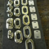 Catches Latches Purse Twist Lock Silver 35x19mm-smart snappy twist lock - Image 2