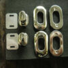 Catches Latches Purse Twist Lock Silver 35x19mm-smart snappy twist lock - Image 11