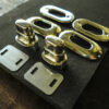 Catches Latches Purse Twist Lock Silver 35x19mm-smart snappy twist lock - Image 10