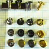 Rapid Rivet 9mm double capped 8mm posts - 4 colours- very easy to use