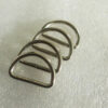 Metal Dee Rings unwelded silver 38x25mm for straps, and buckles - Image 6