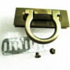 Catches Latches High Fashion AntiqueBrass rectangle Flip Lock for clutch wallets - Image 5