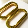 Oval Insertion Handles Gold 11cmx5.2cm Qty 1 pair - Image 3