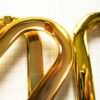 Oval Insertion Handles Gold 11cmx5.2cm Qty 1 pair - Image 5
