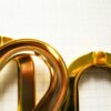 Oval Insertion Handles Gold 11cmx5.2cm Qty 1 pair - Image 6