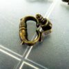Boxes Cases JeweleryBox CatEar Screw In Drawer Handle AntiqueBrass 22x21mm Qty 4 - Image 7
