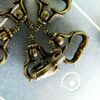 Boxes Cases JeweleryBox CatEar Screw In Drawer Handle AntiqueBrass 22x21mm Qty 4 - Image 8
