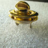 Catches Latches-Custom TurnLock 32mmx20mm High Quality Gold Clasp for handbags - Image 3