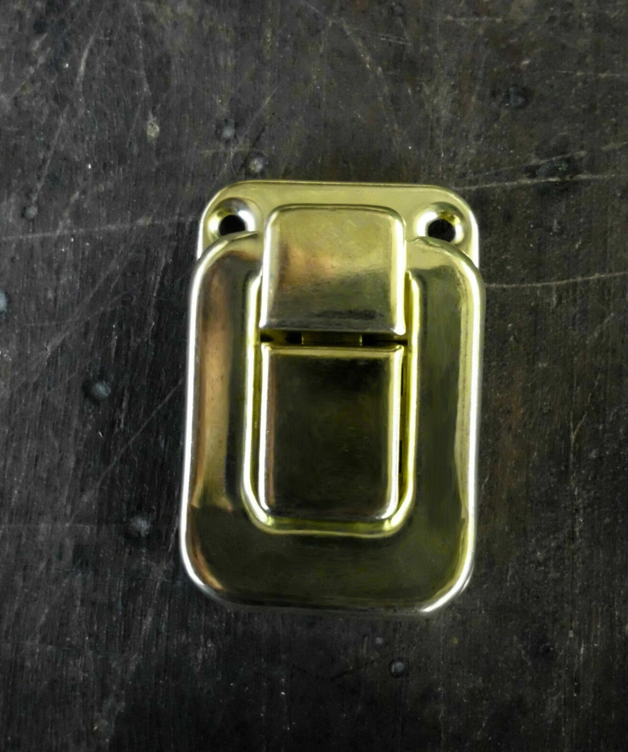 Catches Latches Toggle Catch Gold 40x28mm for bags, suitcases, trunk