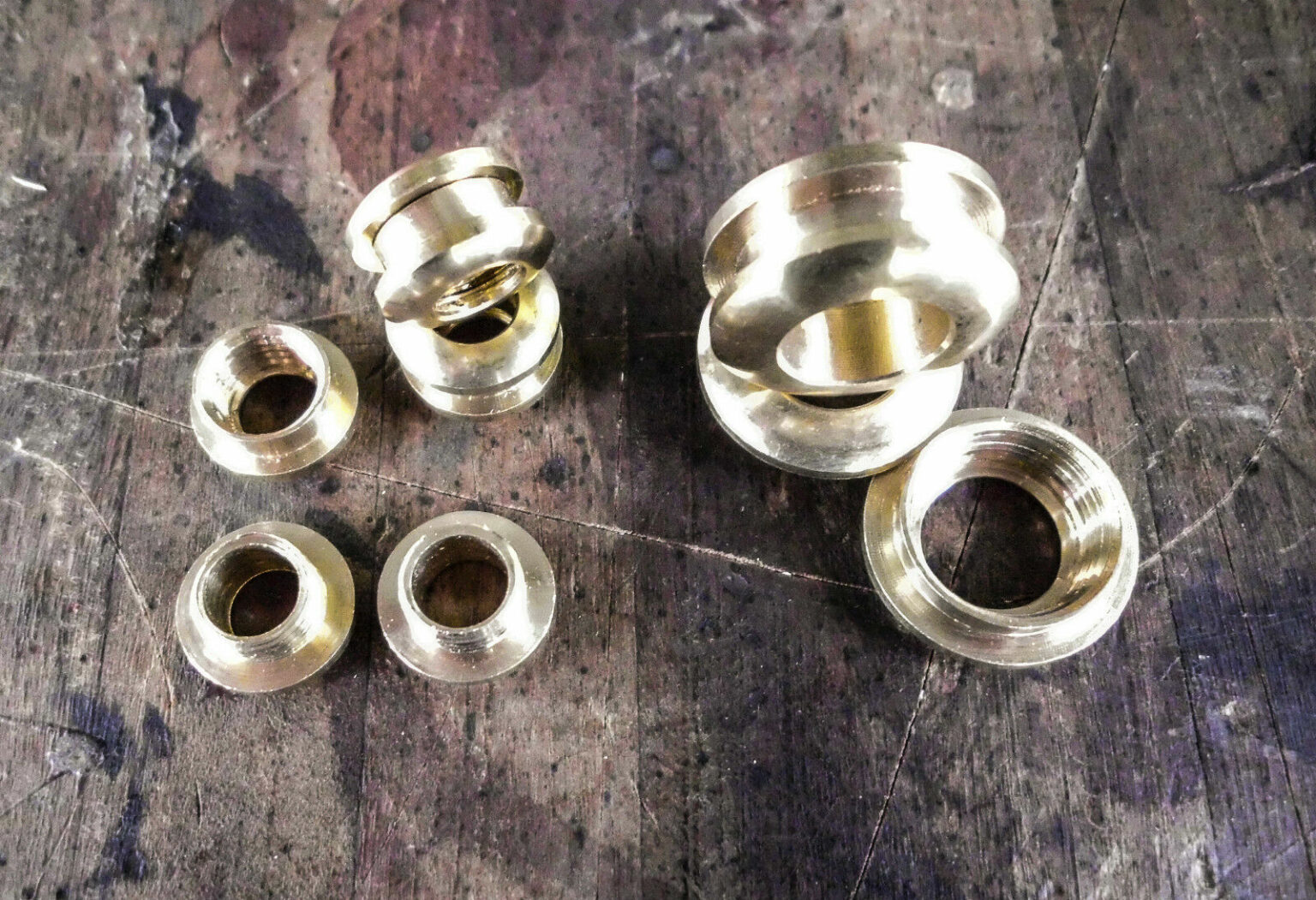 Eyelets Grommets Screwed Eyelets 3 sizes for professional look